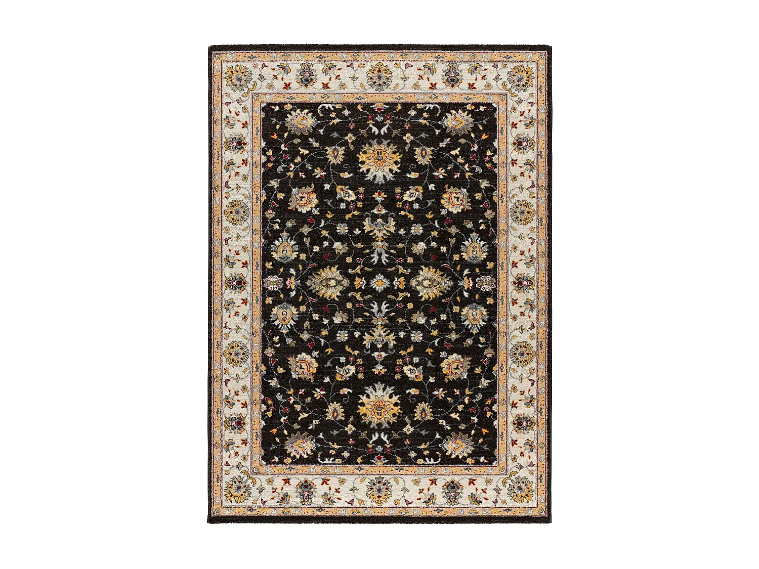 Kurzflorteppiche - klassisch - anthrazit - 160x230 cm - CLASSIC