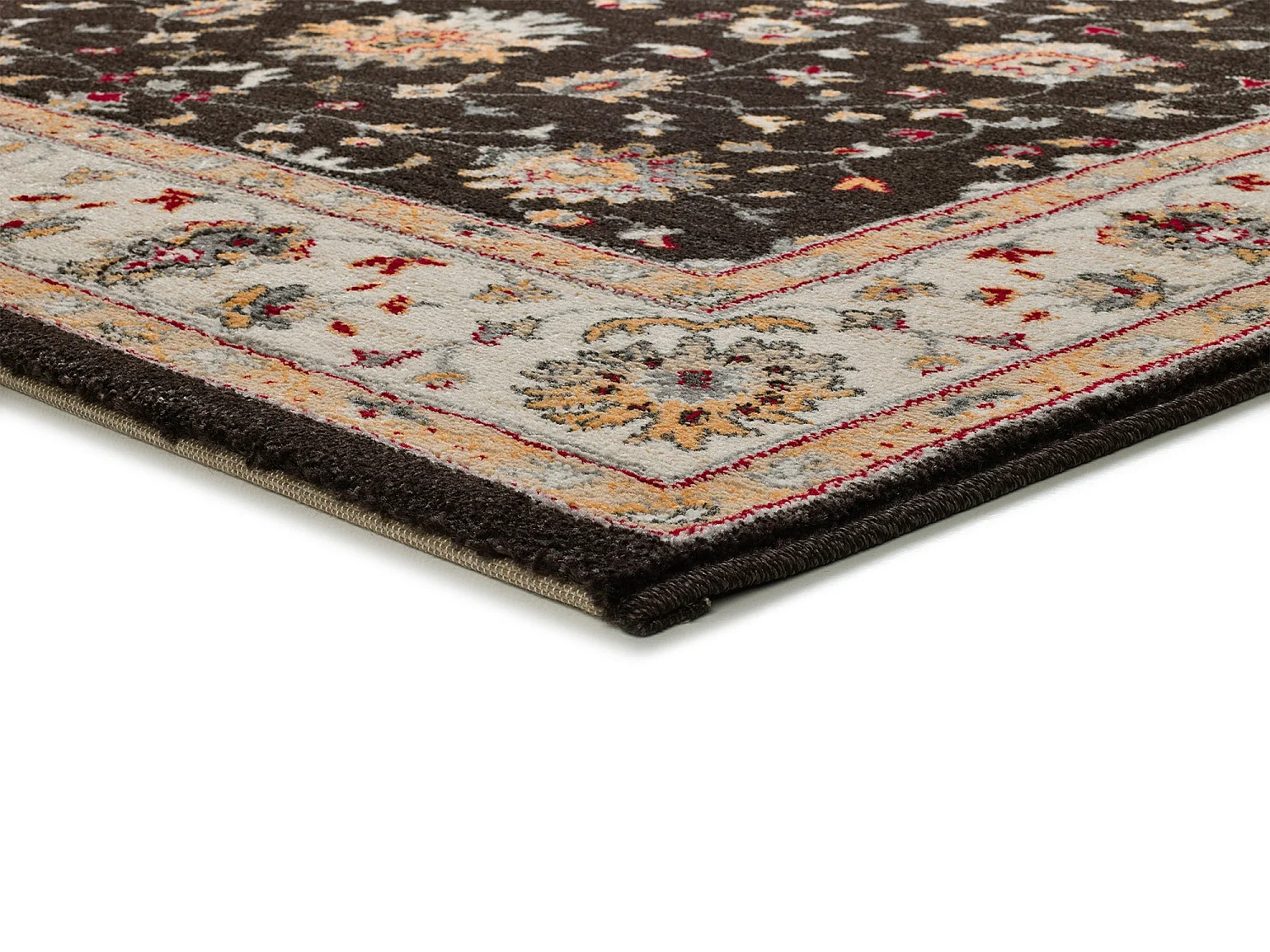 Kurzflorteppiche - klassisch - anthrazit - 200x290 cm - CLASSIC