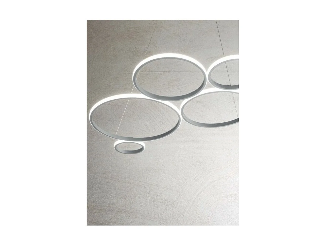 Lampa wisząca LED Pois-Silver