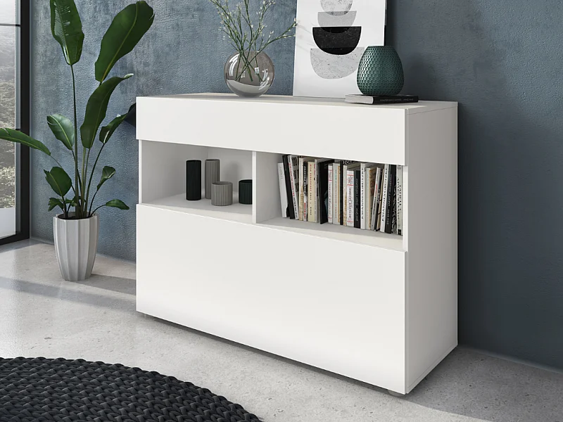 Aparador AMBIHOME JOHNY Branco 99x41x83cm