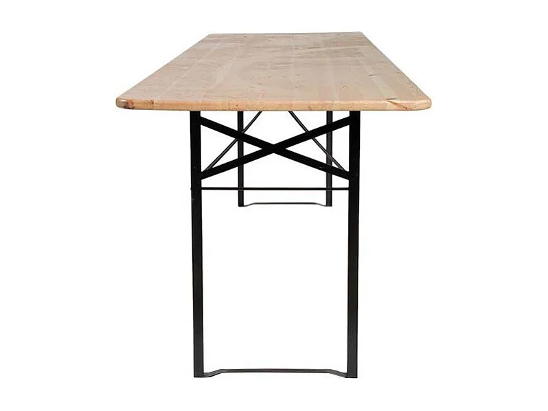 Ensemble table et banc de jardin Brasseur Lot de 5