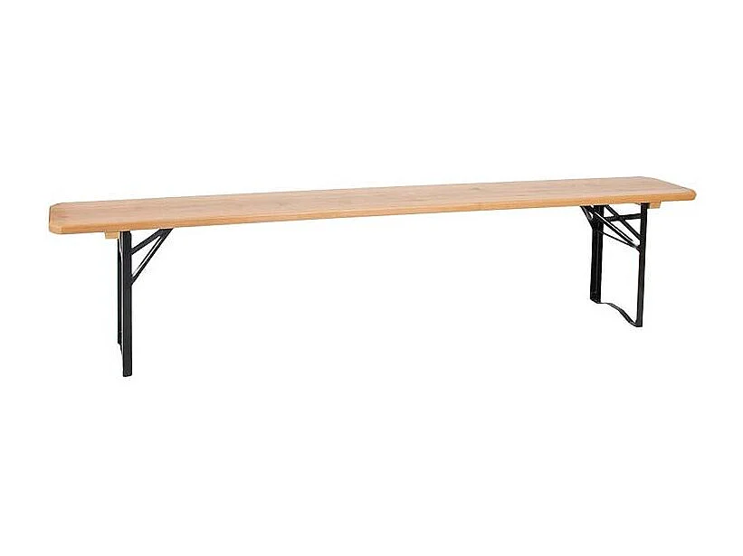 Ensemble table et banc de jardin Brasseur Lot de 3