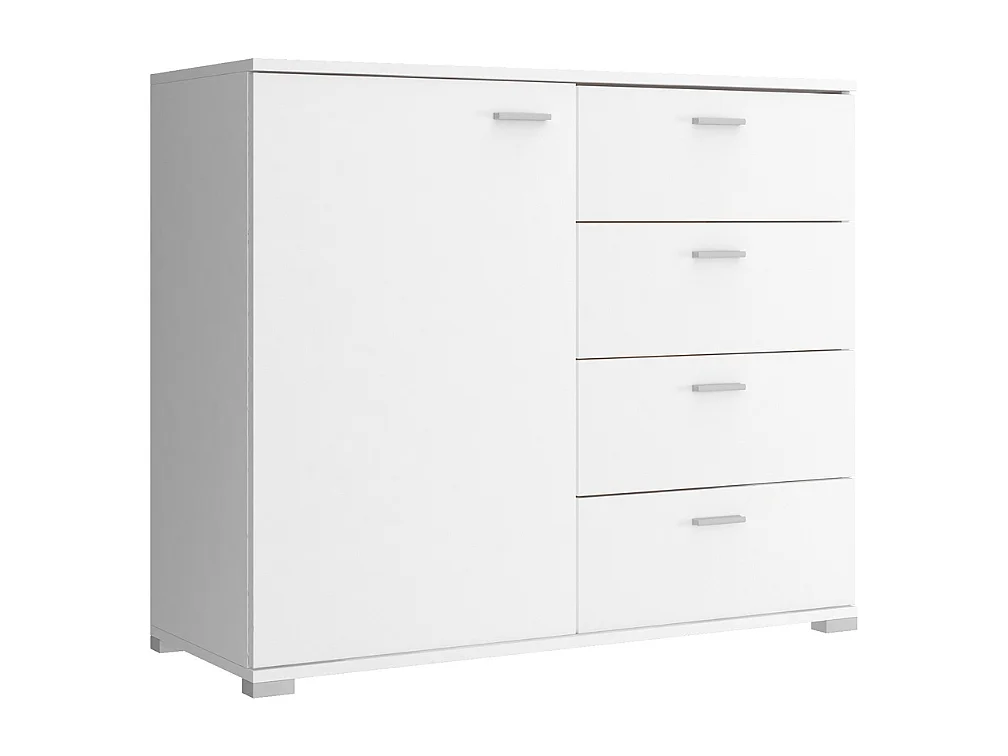 Cómoda AMBIHOME KODA 02 Branco 100x40x85cm