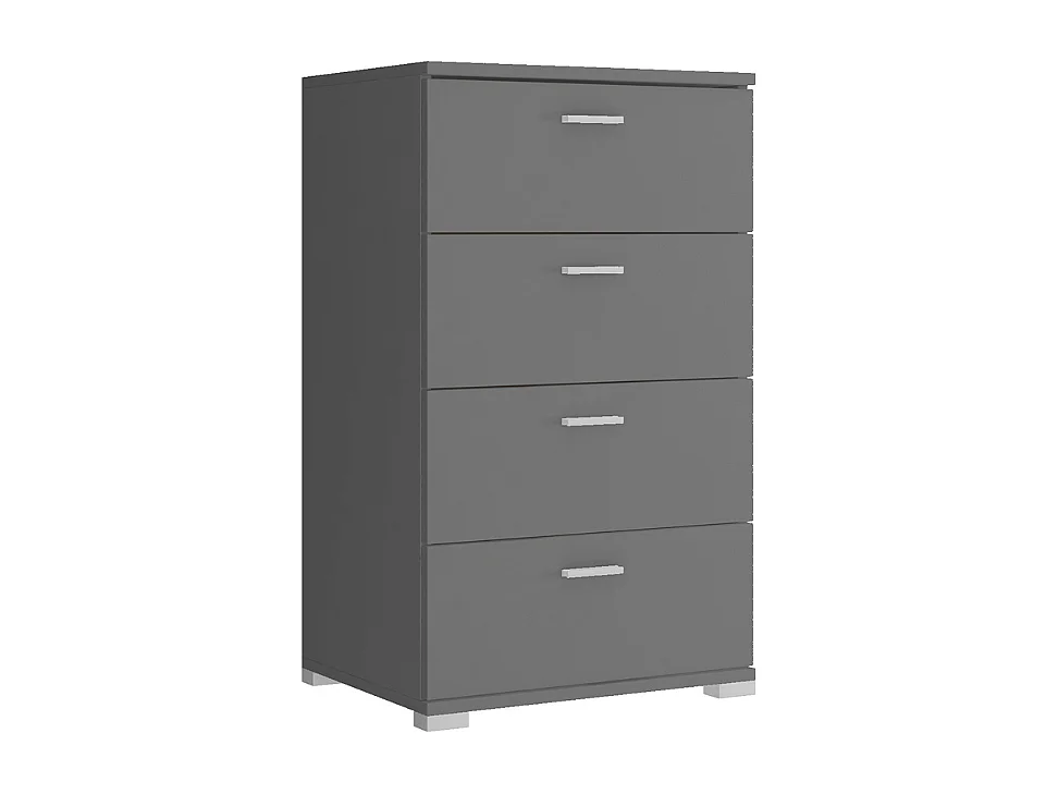 Cómoda AMBIHOME KODA 01 Grafite 50x40x85cm