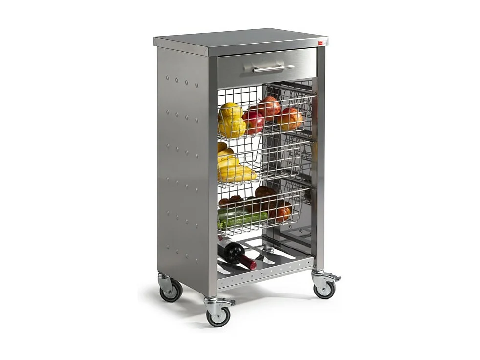 Carrello da cucina, carrello salvaspazio cucina - 93*48*33,5cm – OTTO INOX