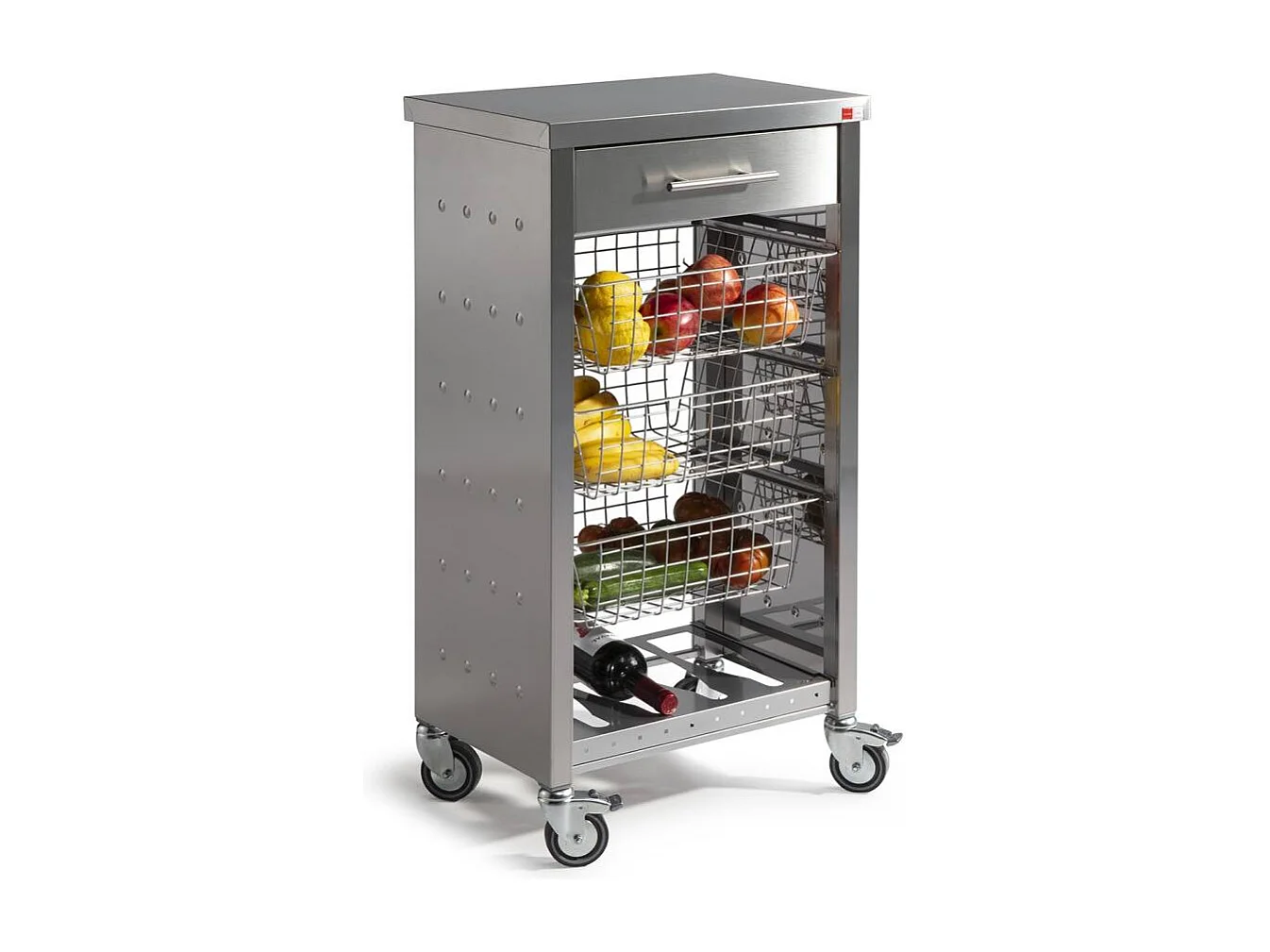 Carrello da cucina, carrello salvaspazio cucina - 93*48*33,5cm – OTTO INOX