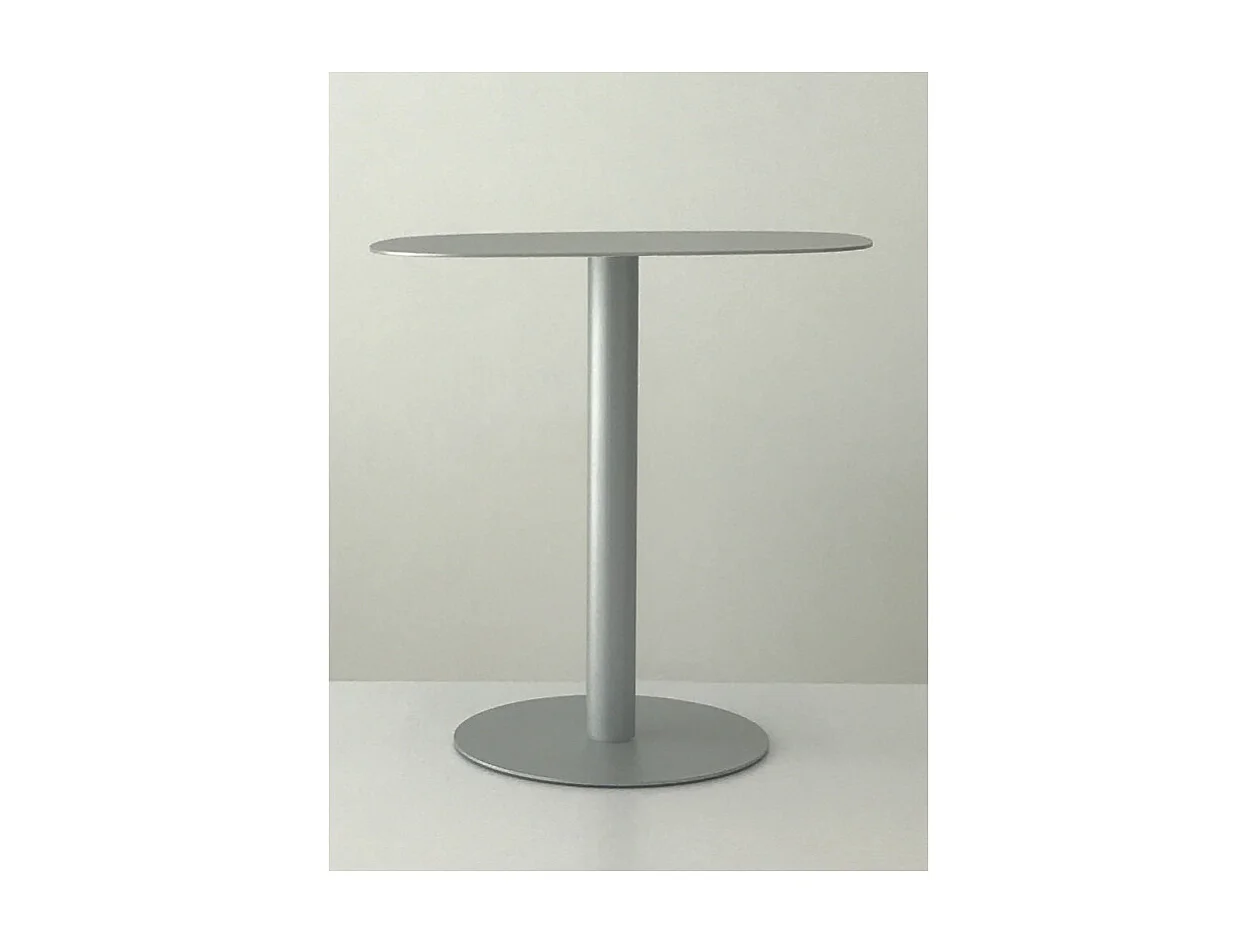 Tavolino da salotto, Tavolino da caffè, Metallo, Design scandinavo, Funzionale - Grigio - 51*49*38 cm - SKANDY