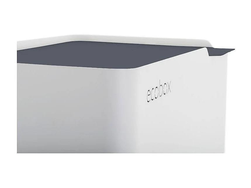 DON HIERRO - Cubo de basura ergonómico, funcional y elegante, 2 x 20 litros, ECOBOX NOA-