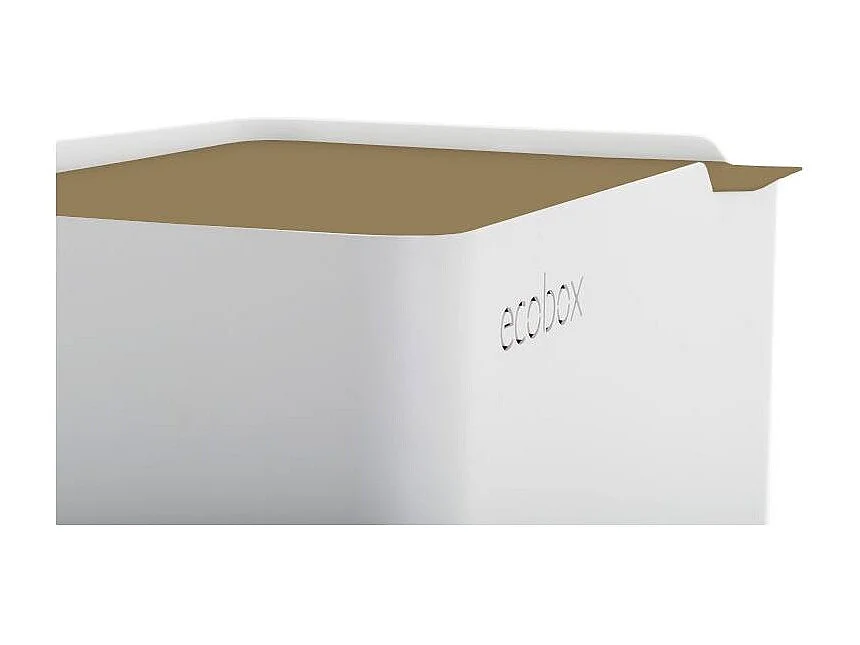 DON HIERRO - Cubo de basura ergonómico, funcional y elegante, 2 x 20 litros, ECOBOX NOA-