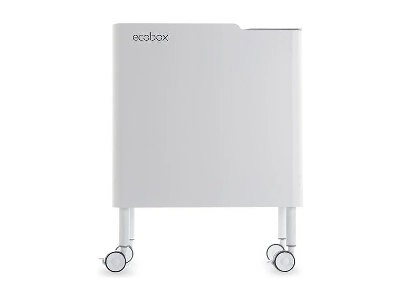 Pattumiera per raccolta differenziata funzionale ed elegante, 2 x 20 litri, ECOBOX NOA