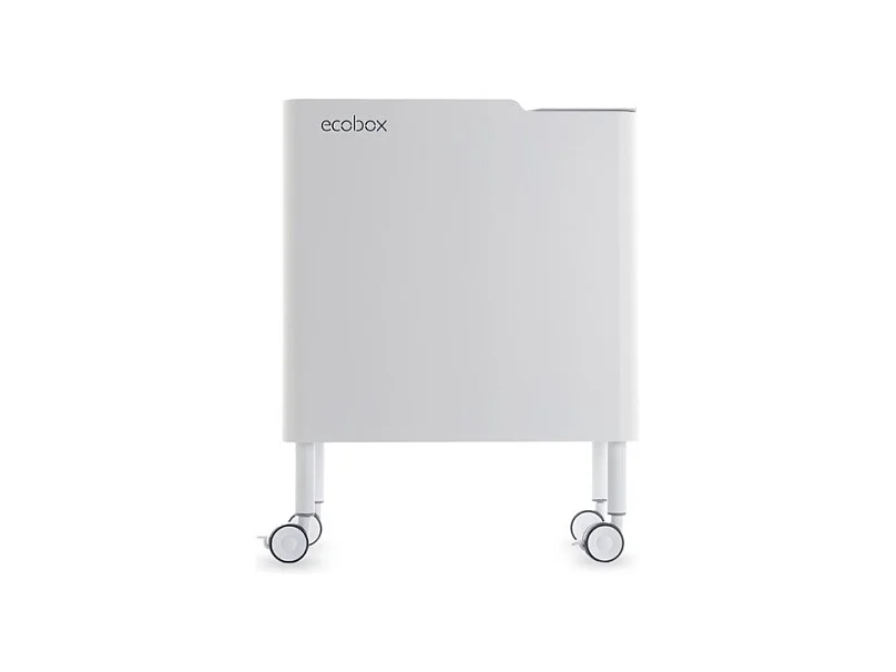 DON HIERRO - Cubo de basura ergonómico, funcional y elegante, 2 x 20 litros, ECOBOX NOA-