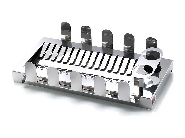 Abtropfgestell Geschirr aus Edelstahl für küchenarbeitsplatten. AQUA