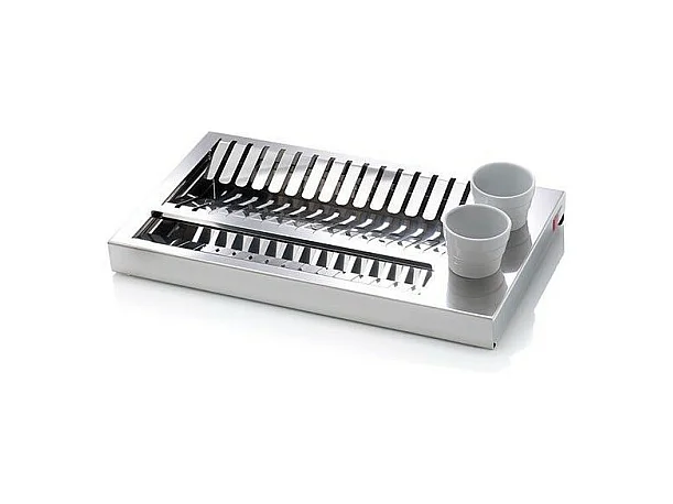 DON HIERRO - Escurreplatos de diseño en Acero Inoxidable OBI-