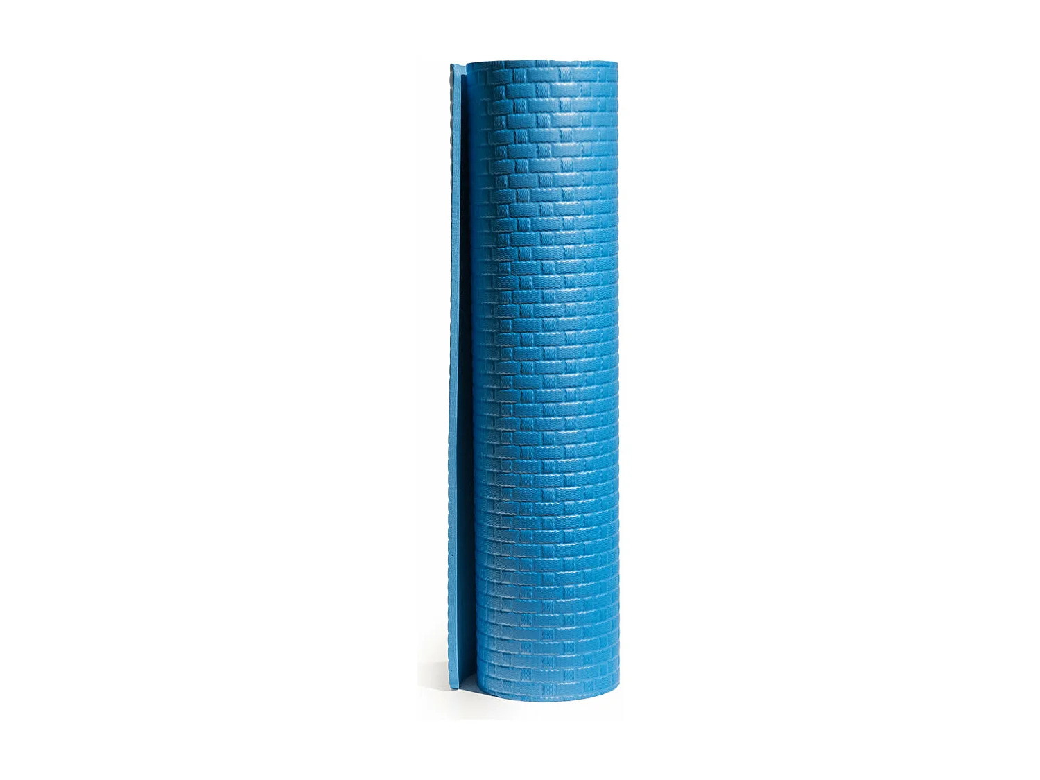 Alfombra YOGA FITNESS para gimnasio pilates suave 173x61X0,8 cm AZUL
