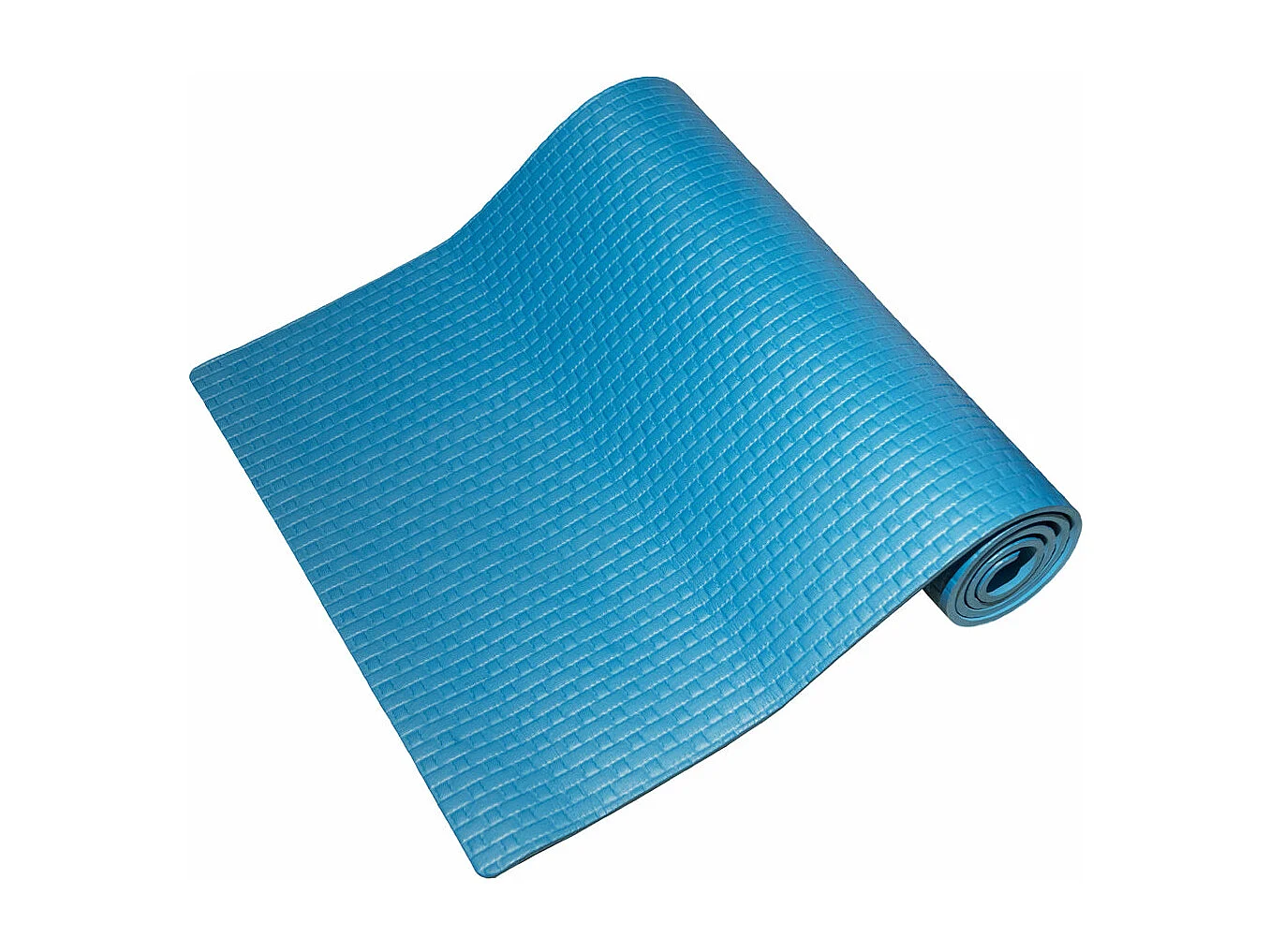 Alfombra YOGA FITNESS para gimnasio pilates suave 173x61X0,8 cm AZUL