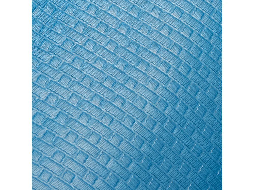 Alfombra YOGA FITNESS para gimnasio pilates suave 173x61X0,8 cm AZUL
