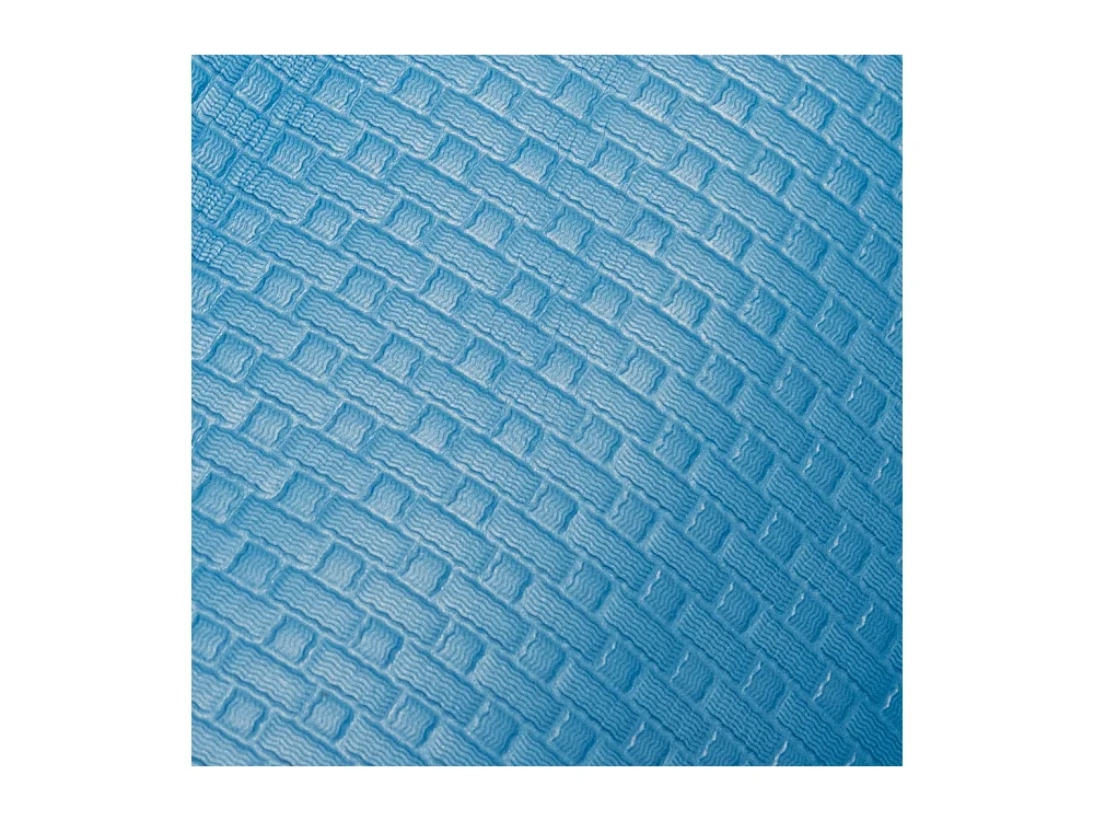 YOGA FITNESS Mattenteppich für Soft-Pilates-Fitnessstudio 173x61X0,8 cm BLAU
