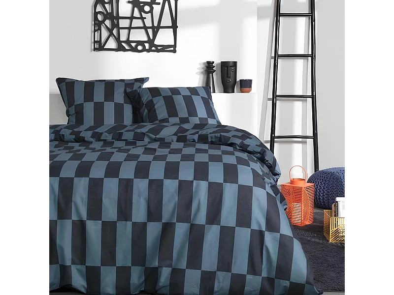 Parure de lit 100% coton, housse de couette 240x260 cm + 2 taies 63x63 cm, Sunshine, Today