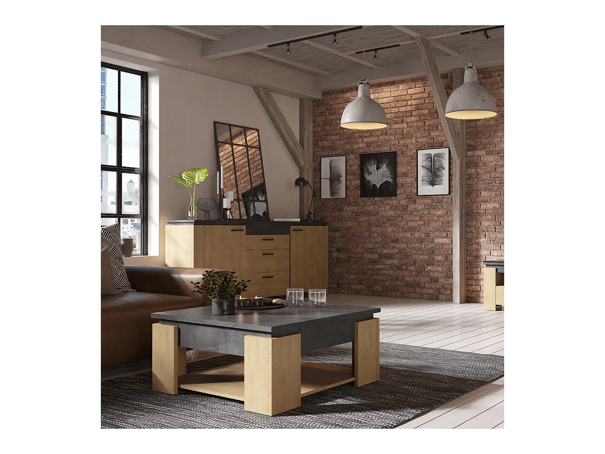 Table basse L80 cm - AUSTIN