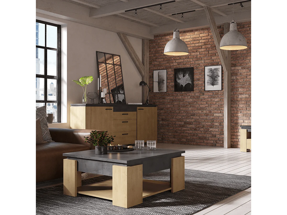 Tavolino da salotto L80 cm - AUSTIN