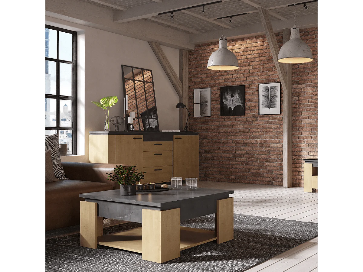 Tavolino da salotto L80 cm - AUSTIN