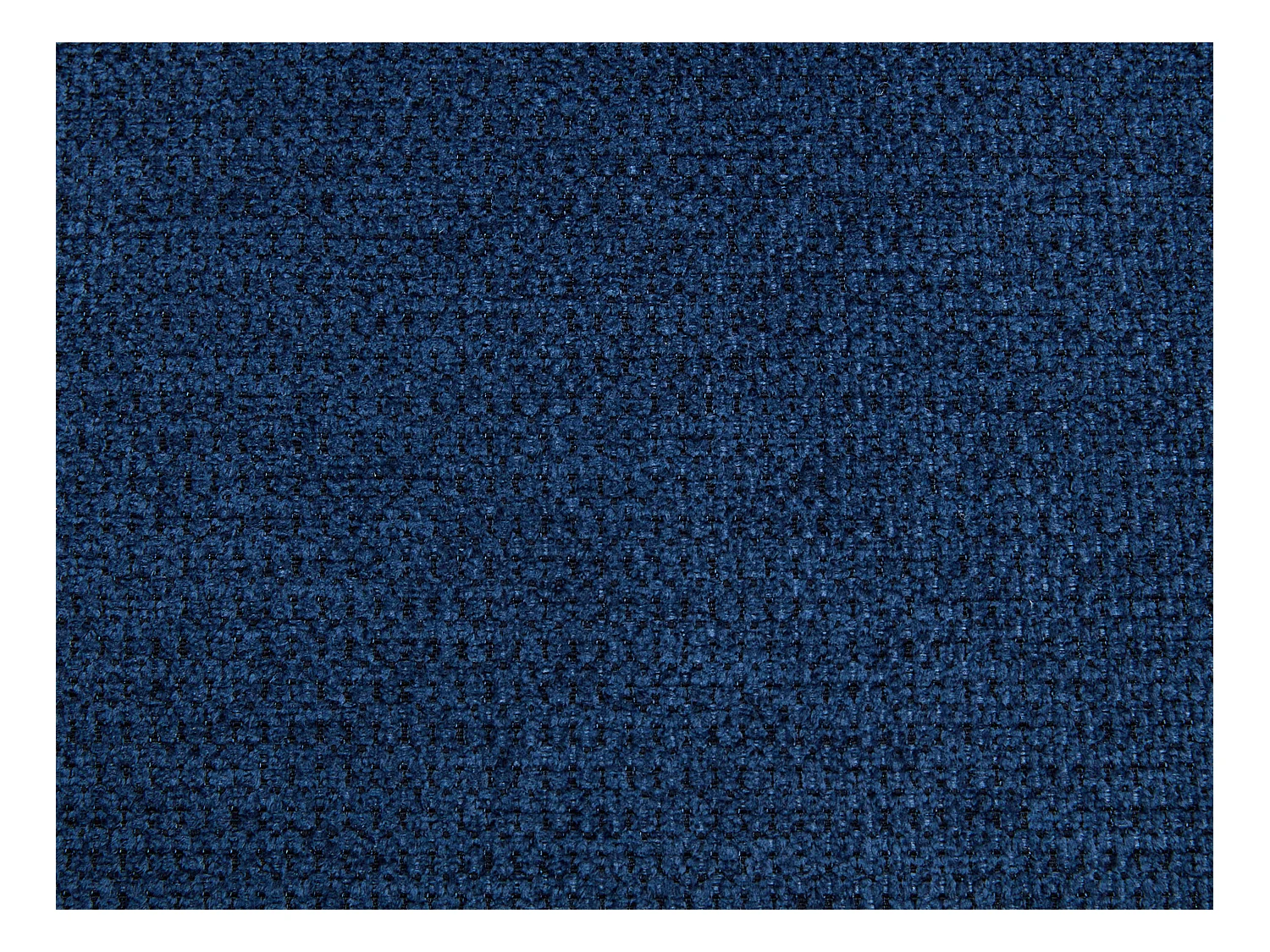 Fauteuil en tissu texturé bleu FAVINA