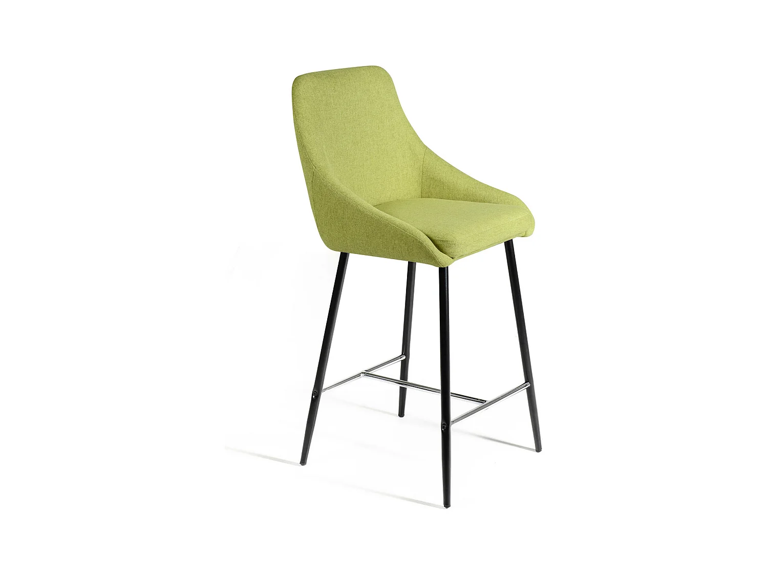 Ray Tabouret en tissu vert Lot de 1 pc