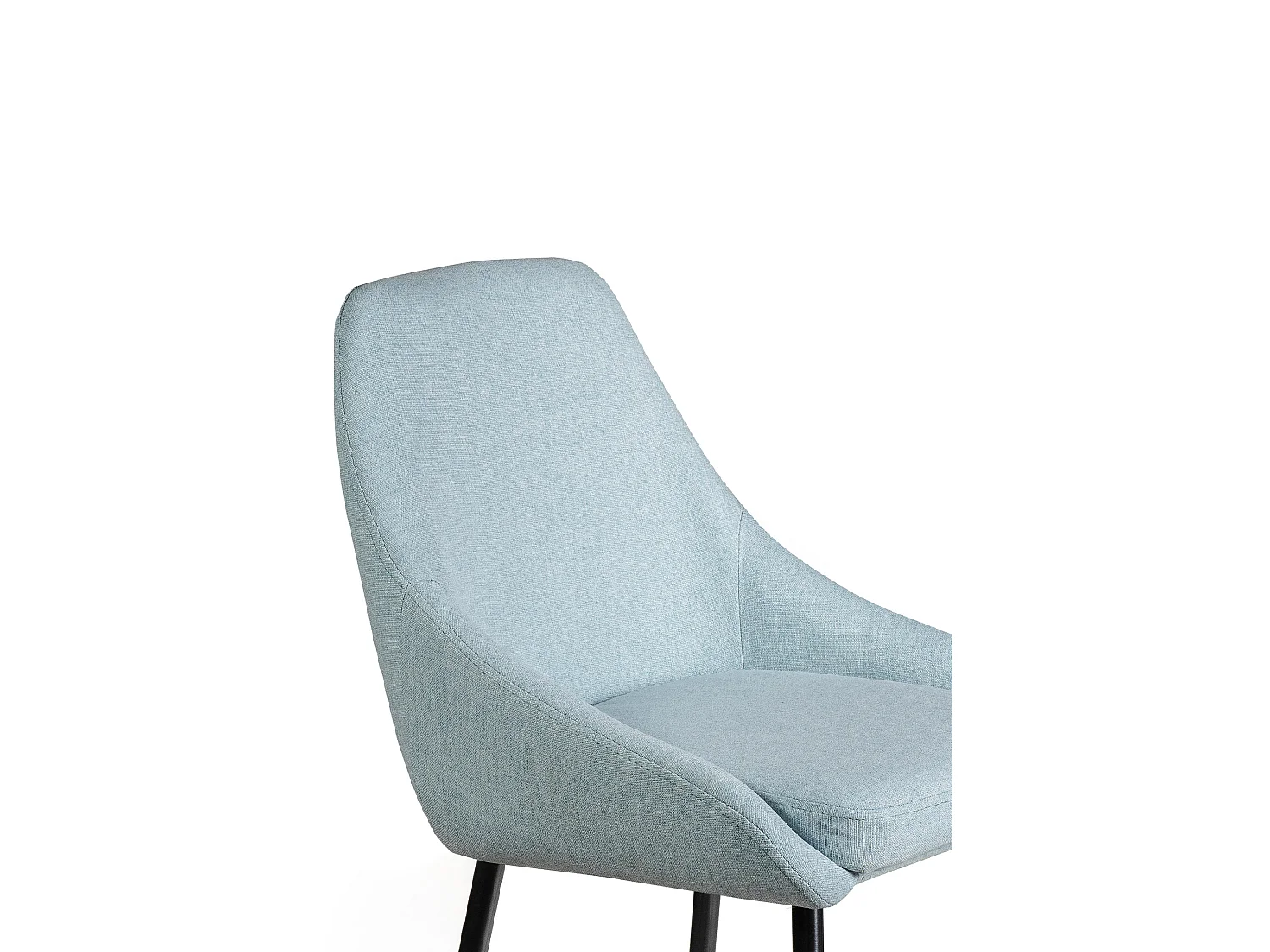 Ray Tabouret en tissu bleu Lot de 1 pc