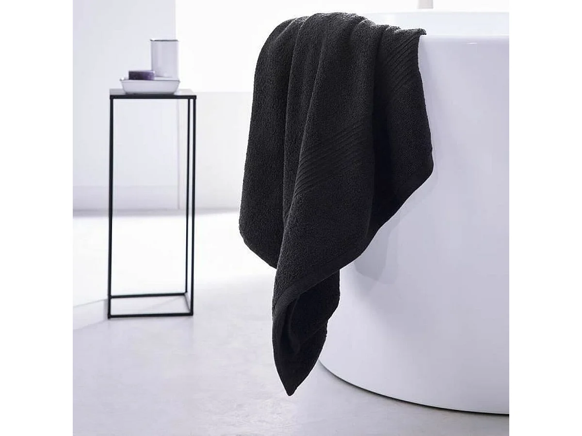 Toalla de baño TODAY Essential Maxi 90 x 150 cm Negro