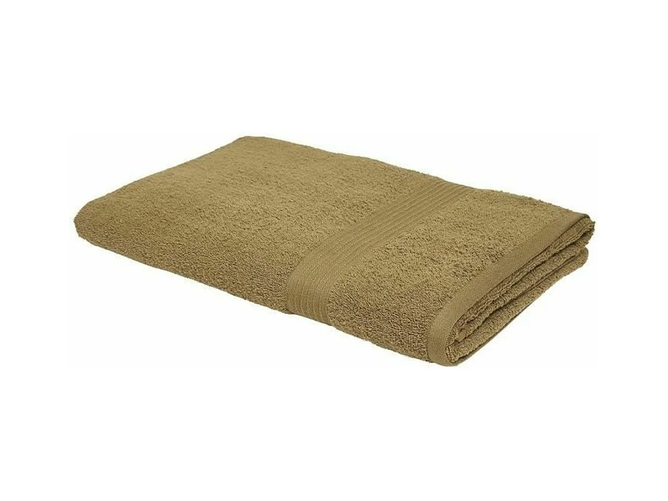 Maxi drap de bain 100% coton 90x150 cm, coloris bronze, Today Essential