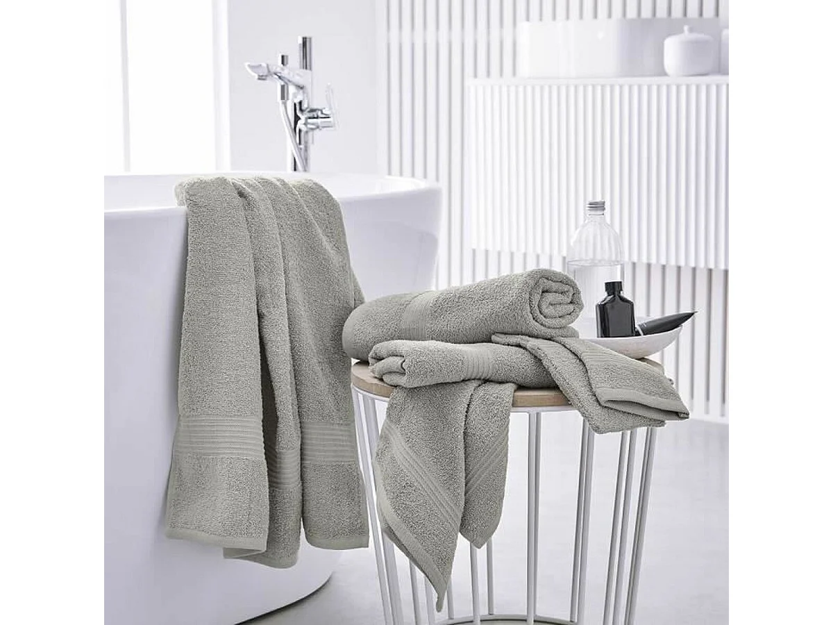 Maxi drap de bain 100% coton 90x150 cm, coloris dune, Today Essential