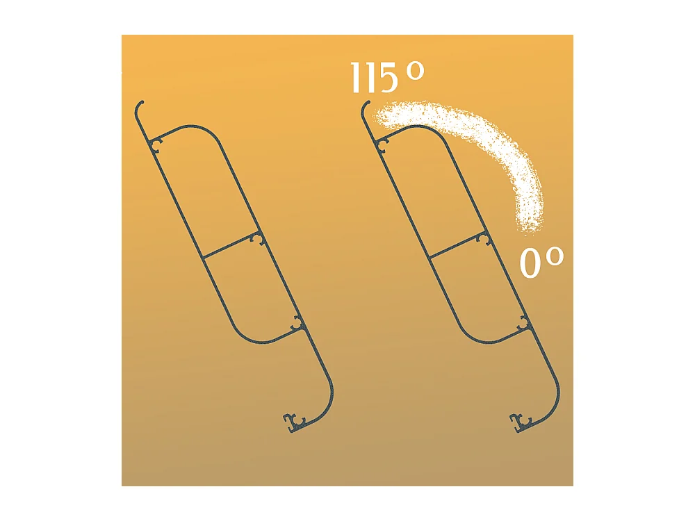 Pergola bioclimatique SPINELLE 4,50x6,037 m Double vérin à Télécommande - Gris