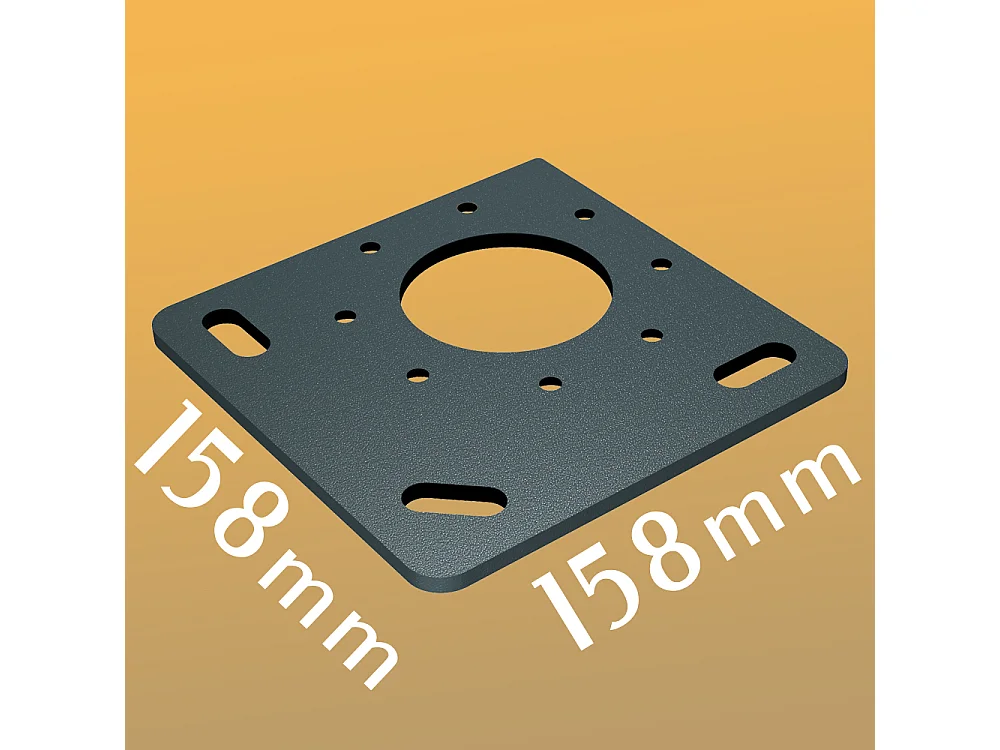 Pergola bioclimatique SPINELLE 4,50x6,037 m Double vérin à Télécommande - Gris