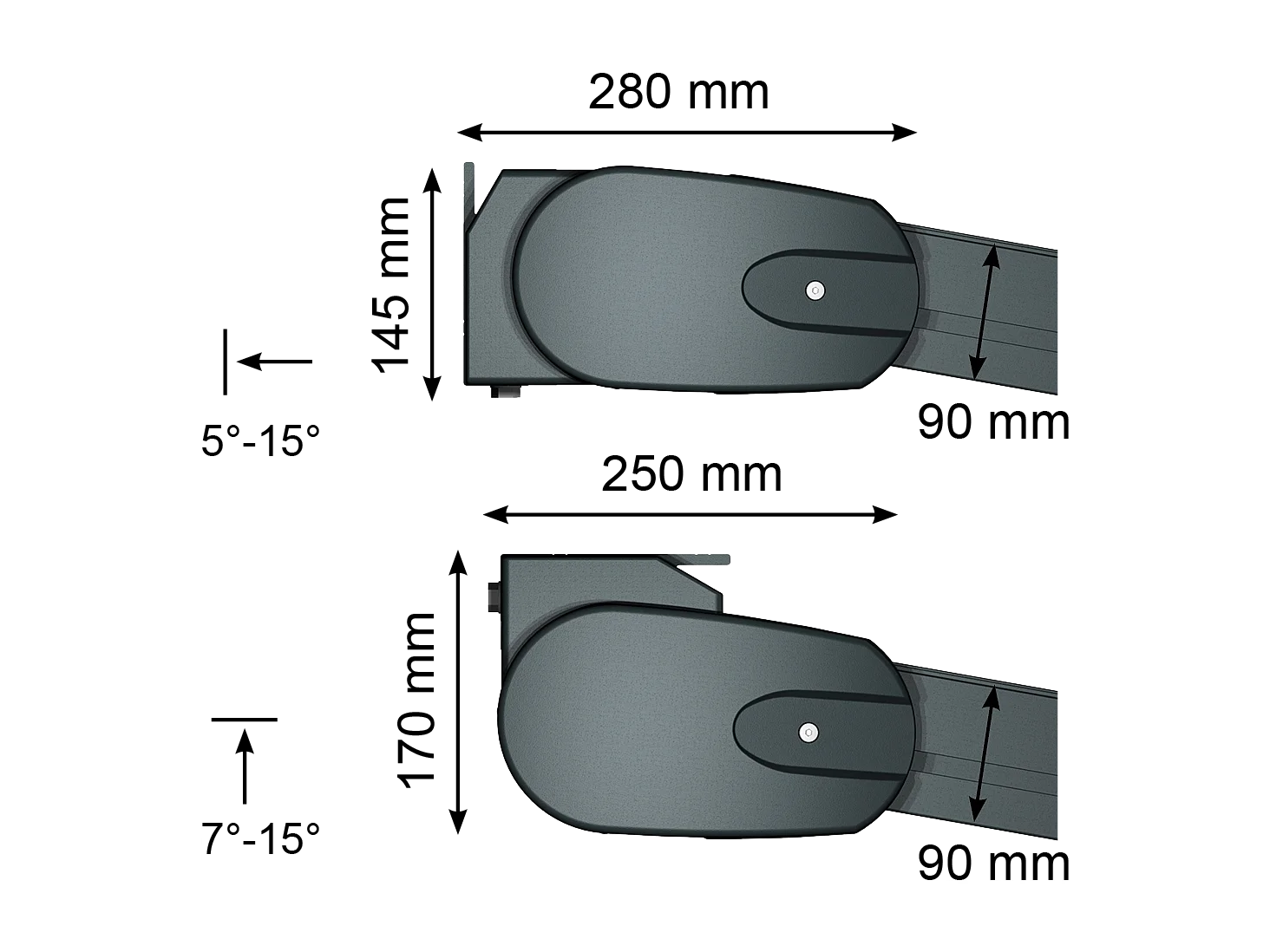 Pergola tela retrattile PYRITE 4,00x3,00 m Motorizzato + Emergenza + LED - Bianco - Talpa