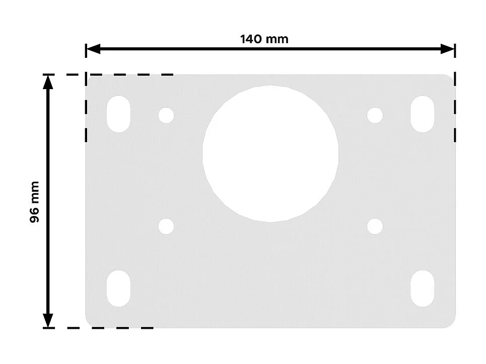 Pergola bioclimatique autoportée BERYL 3,50x4,00 m Vérin à Télécommande - Blanc