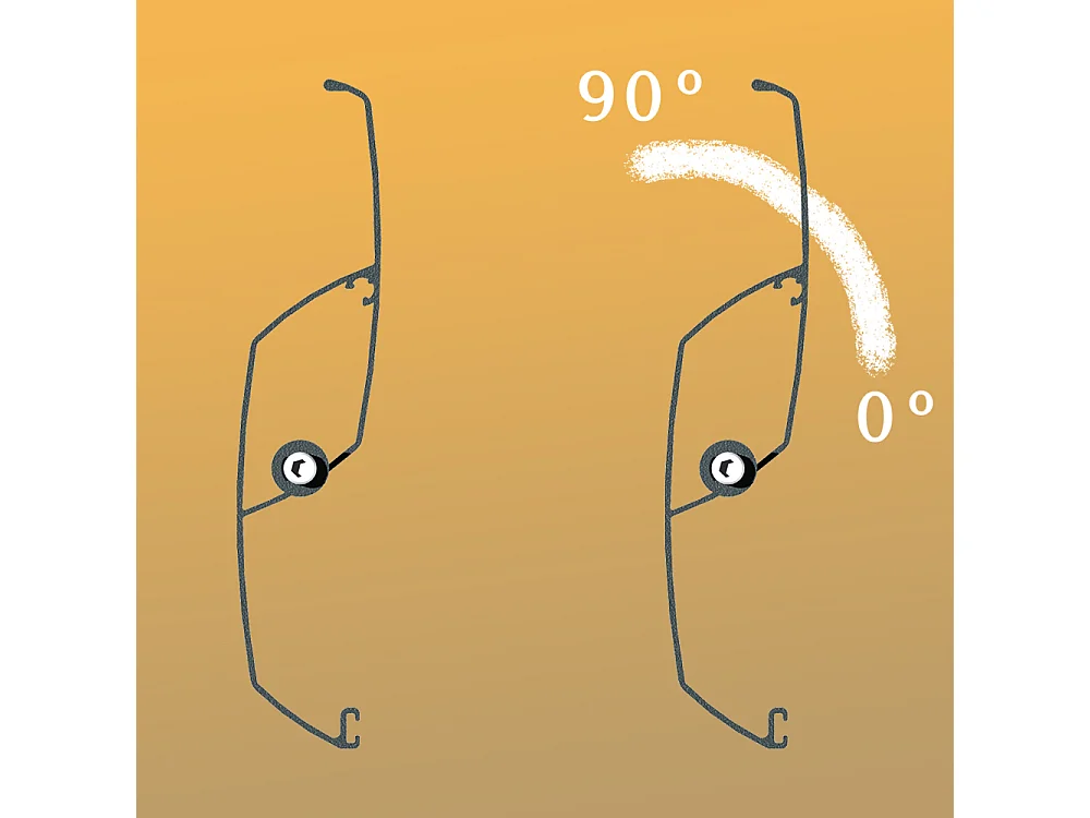 Pergola bioclimatique autoportée BERYL 3,50x4,00 m Vérin à Télécommande - Blanc