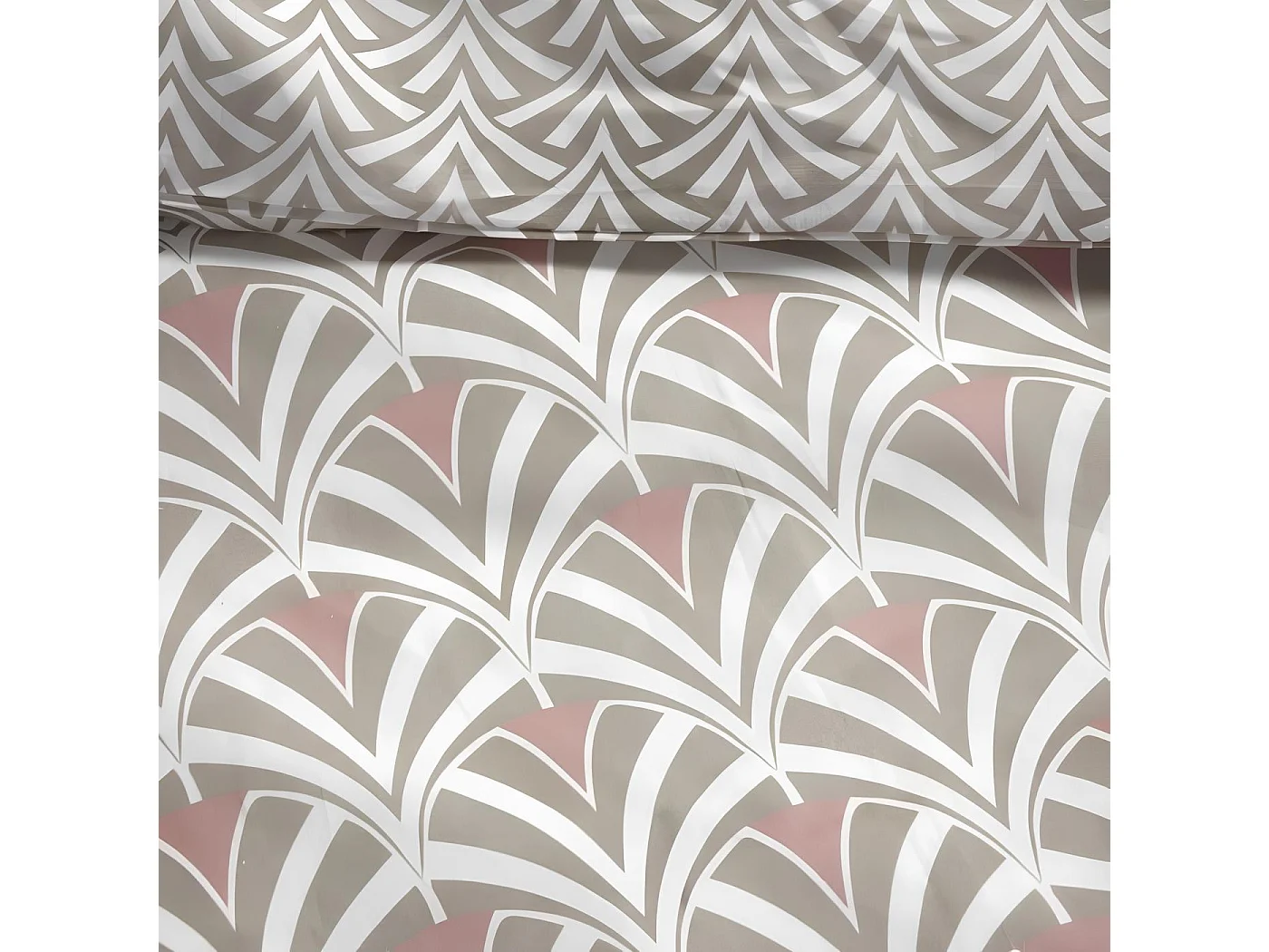 Parure de lit en coton imprimé 220x240 cm, Sunshine