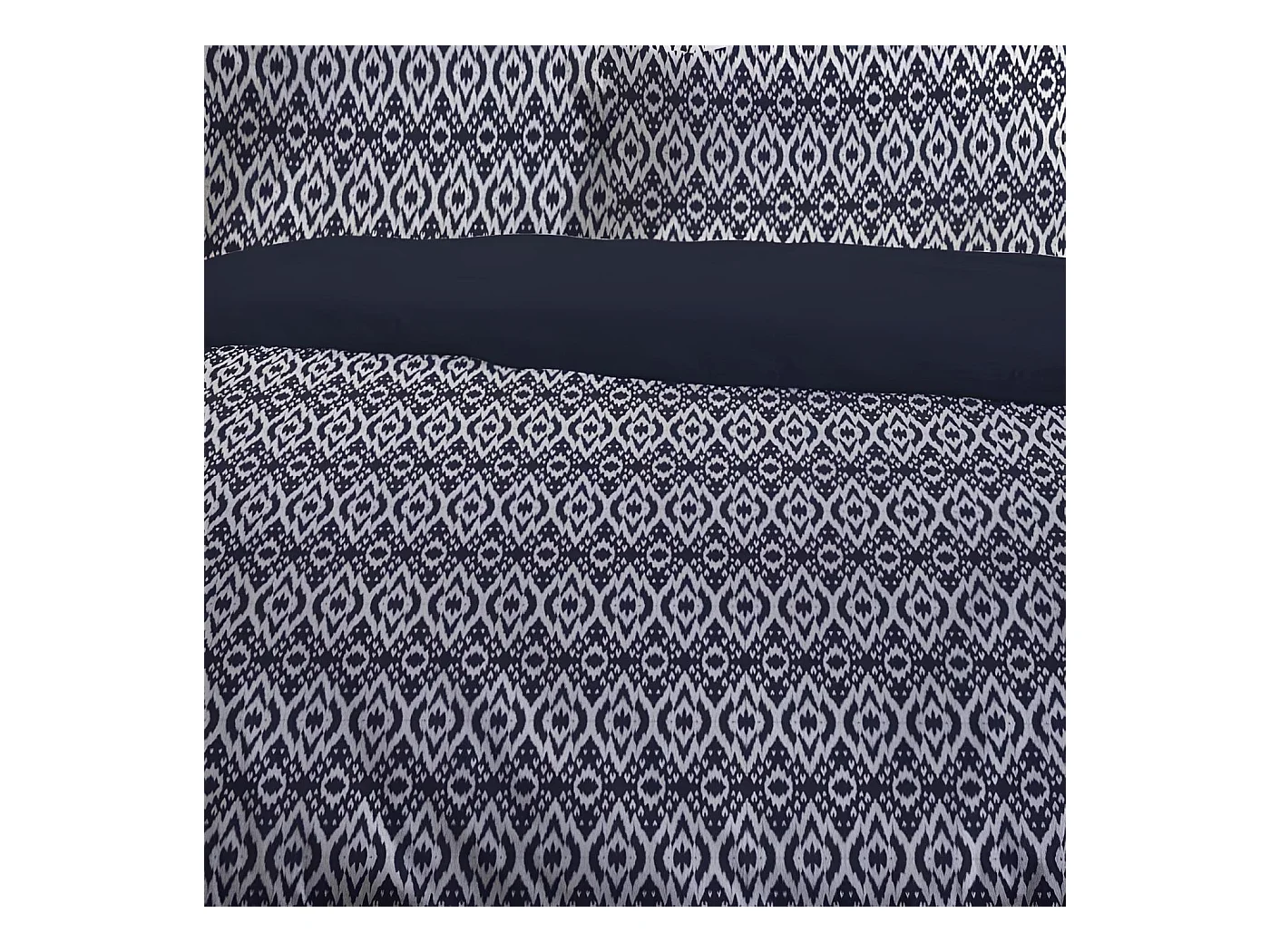 Parure de lit 2 personnes en coton imprimé 220x240cm, Sunshine 15.31