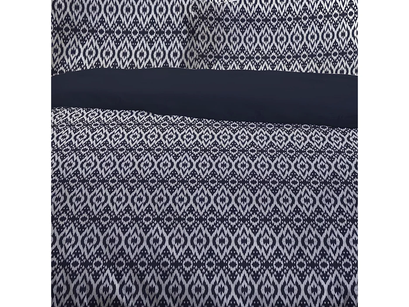 Parure de lit 2 personnes en coton imprimé 220x240cm, Sunshine 15.31