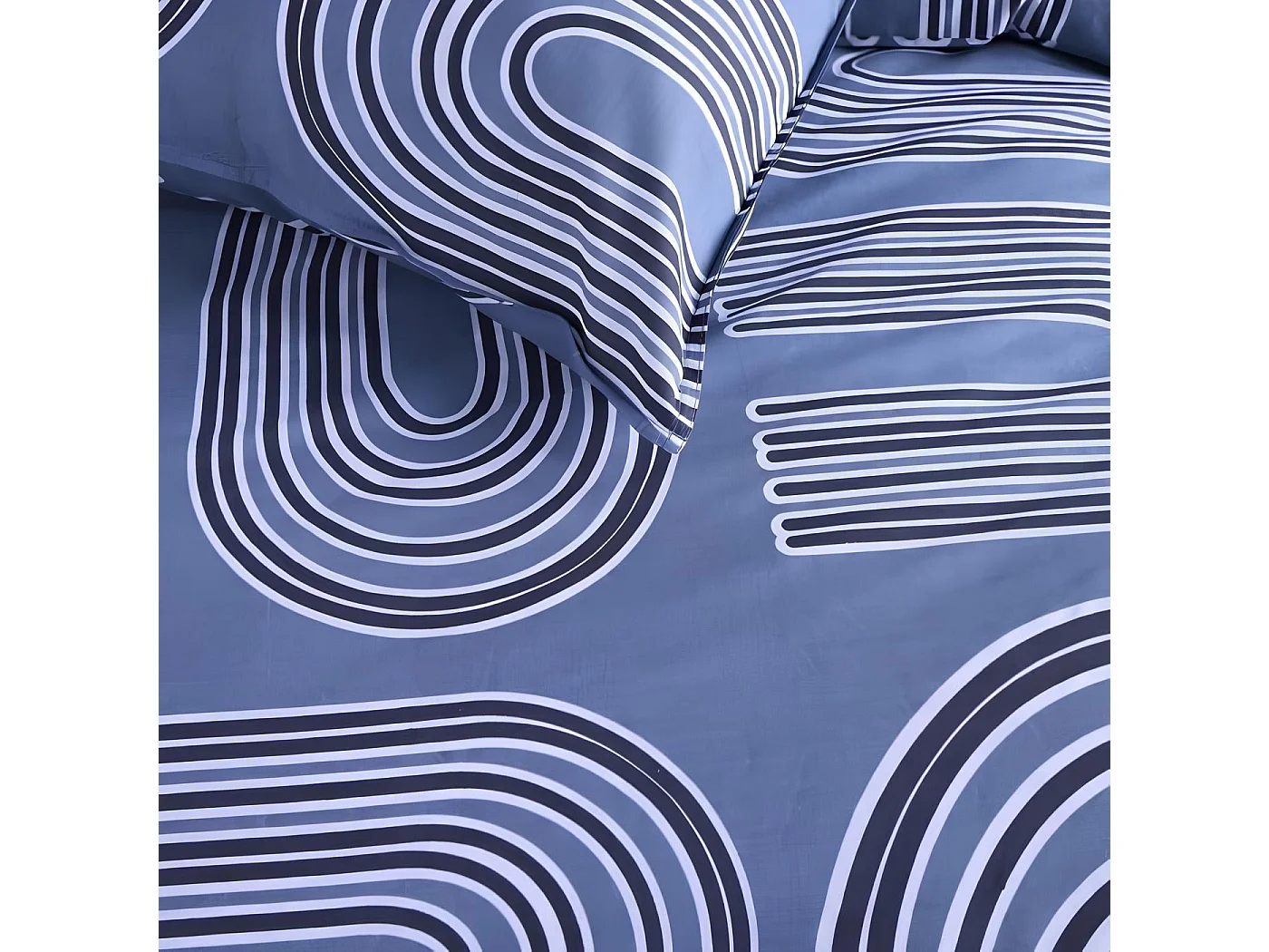 Parure de lit imprimée en coton 140x200 cm, Sunshine, Today