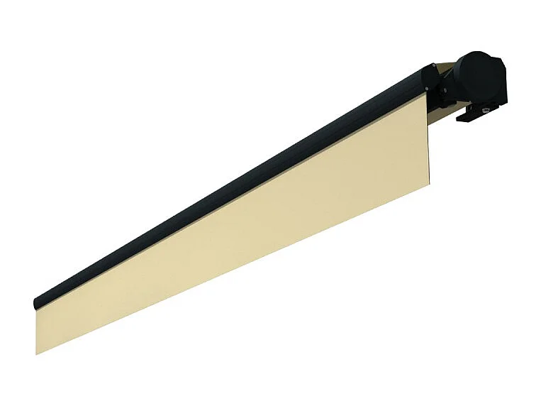 Tenda bracci estensibili DIONEA 4,00x3,00 m Motorizzato + Emergenza - Grigio - Beige