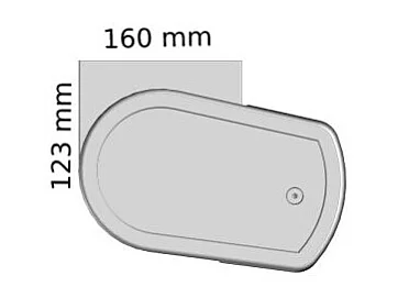 Store banne coffre LOUISA 3,00x2,00 m Manuelle - Blanc - Taupe