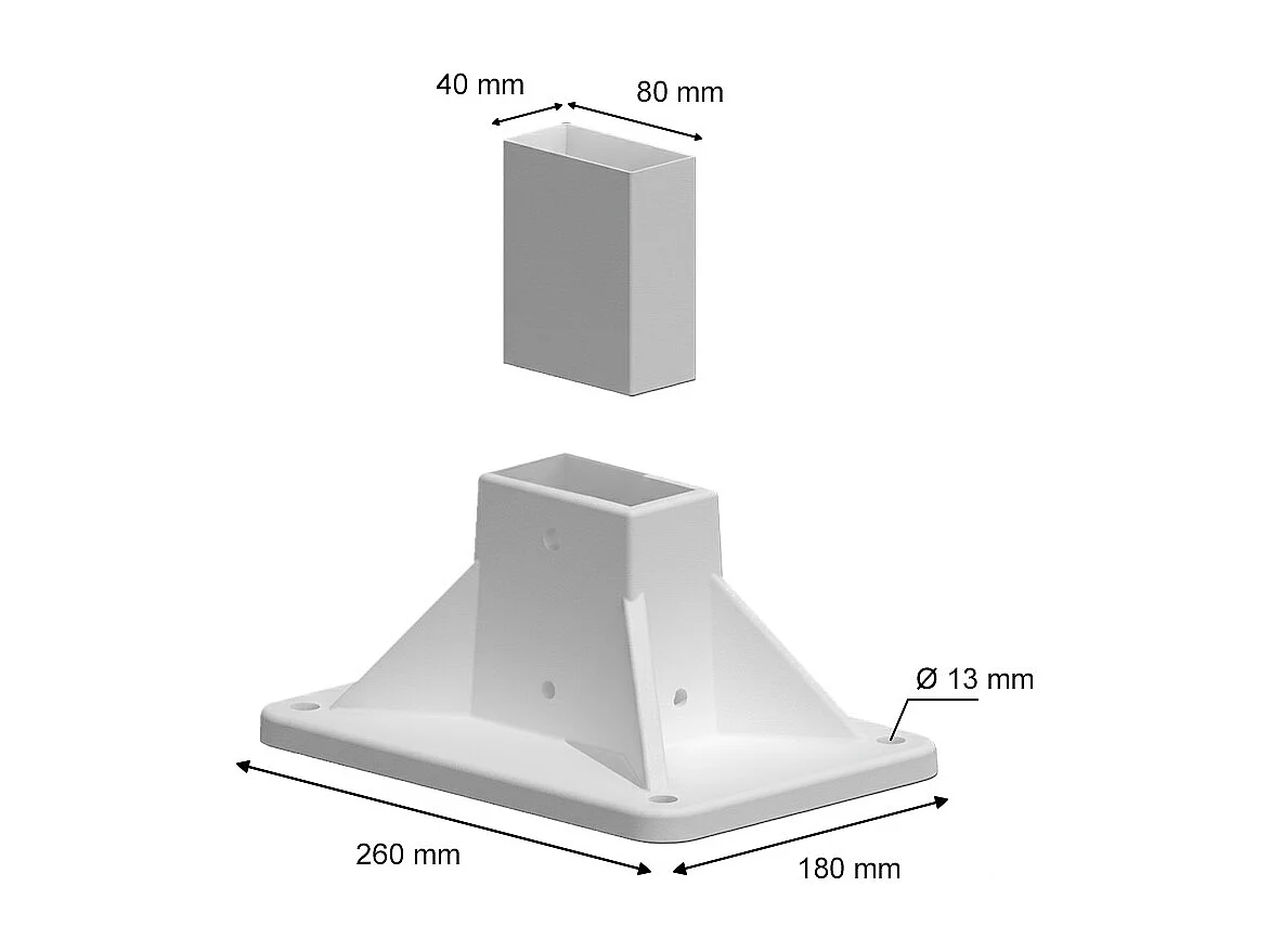 Store double pente ENARGITE 6,00x2x3,00 m Manuelle - Blanc - Écru