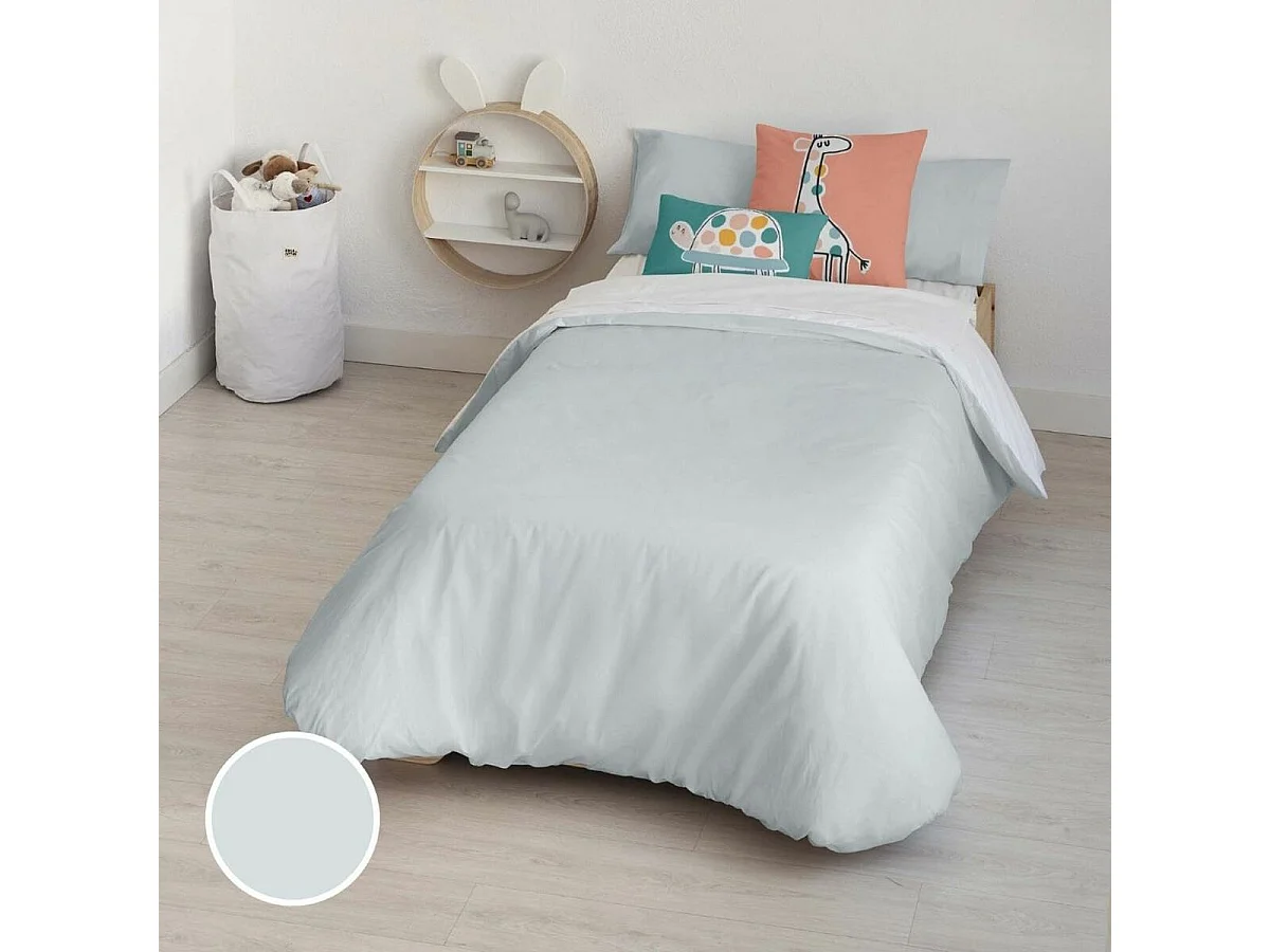 Housse de Couette Kids&Cotton Kanu Bleu 155 x 220 cm