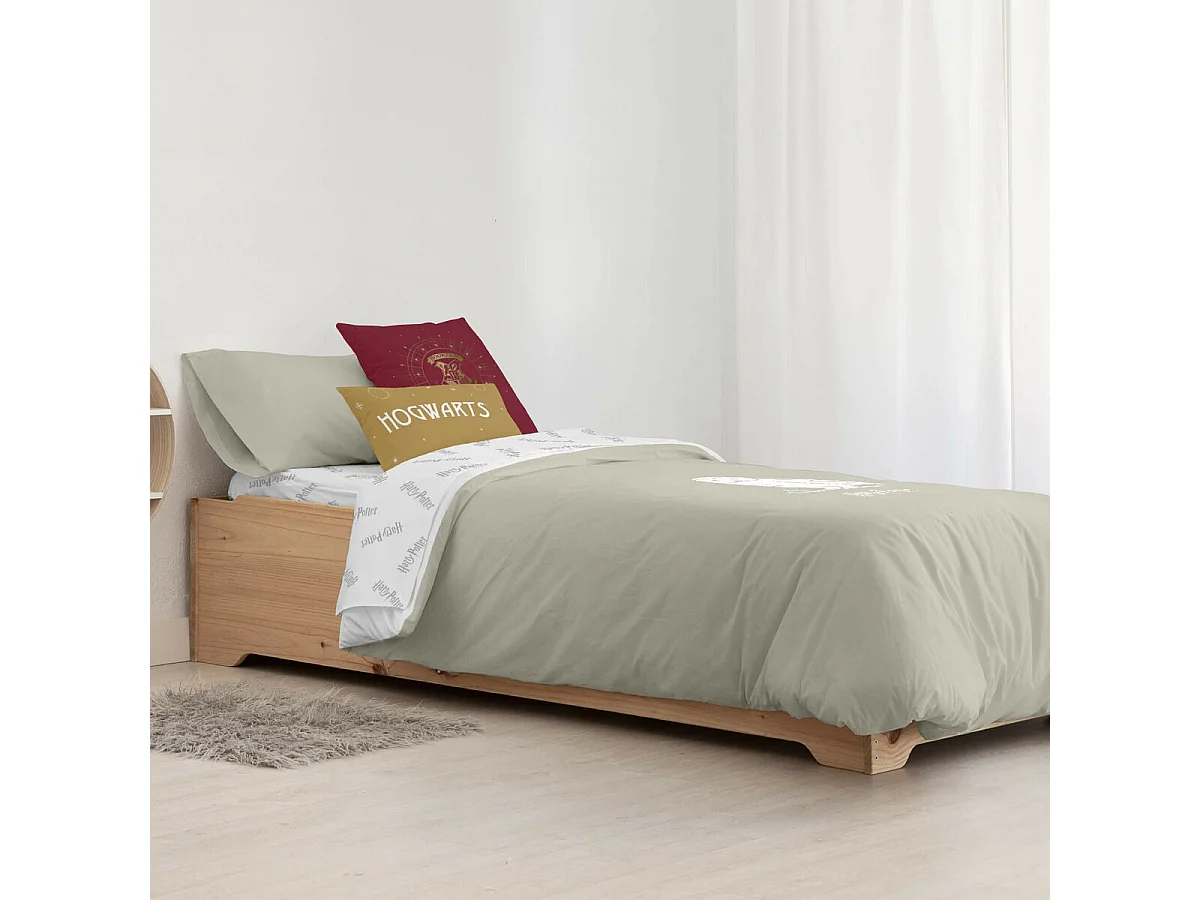 Housse de couette Harry Potter Magical Hedwig, multicolore, 155 x 220 cm, lit 1 personne