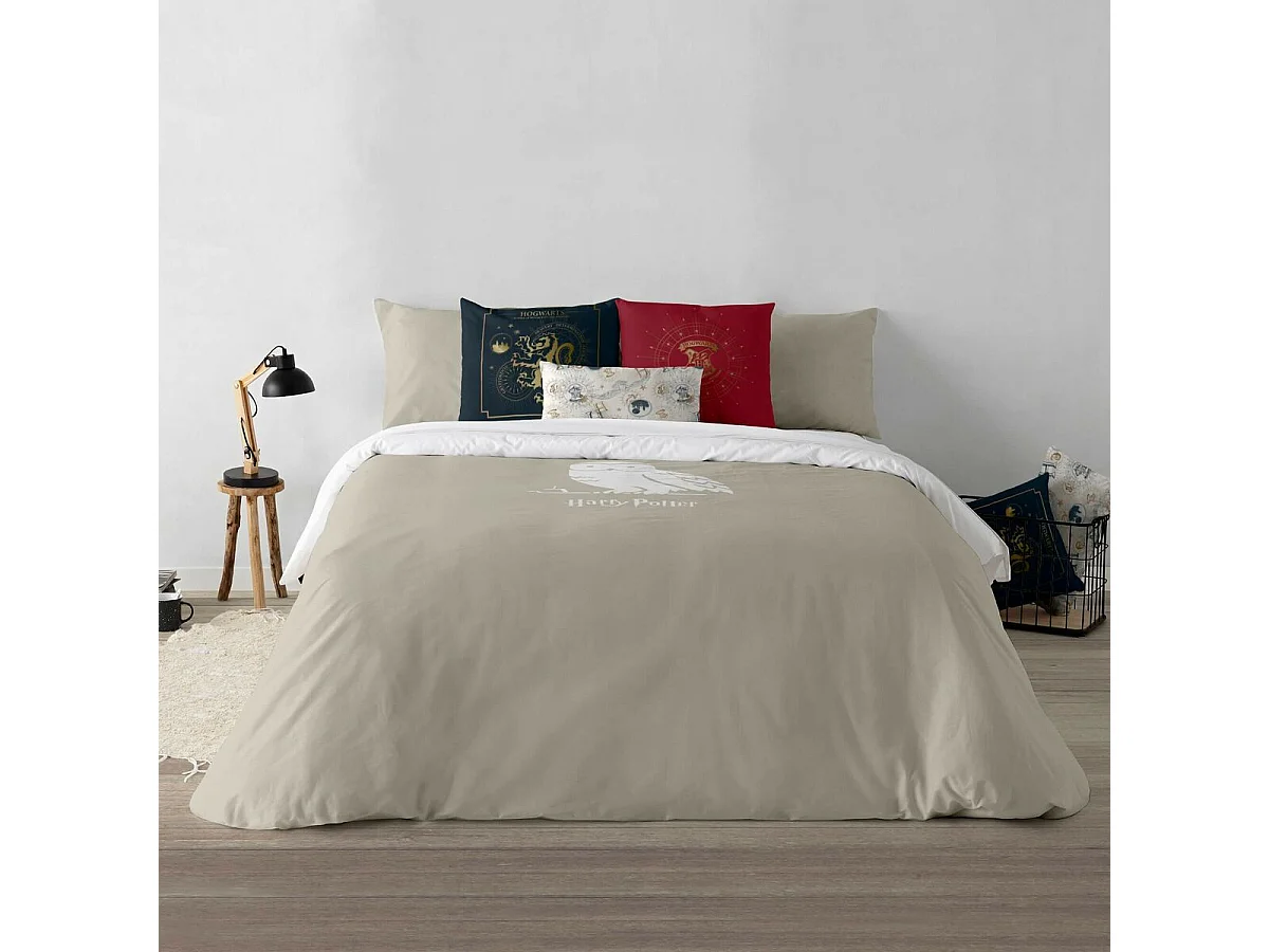 Housse de couette Harry Potter Magical Hedwig, multicolore, 155 x 220 cm, lit 1 personne