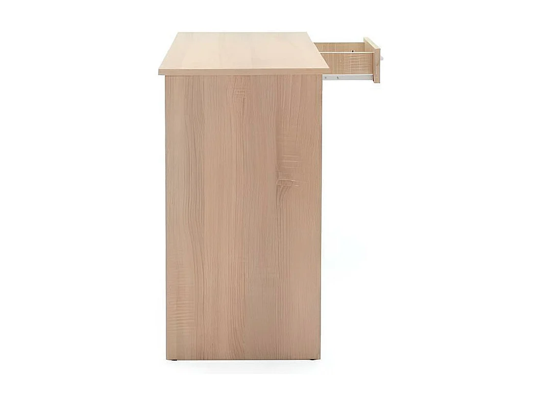 Bureau 1 tiroir décor chêne sonoma 89 cm, Fritz 30