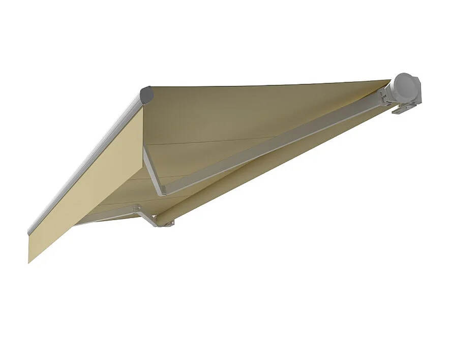 Tenda bracci estensibili DIONEA 4,00x3,00 m Motorizzato + Emergenza - Bianco - Beige