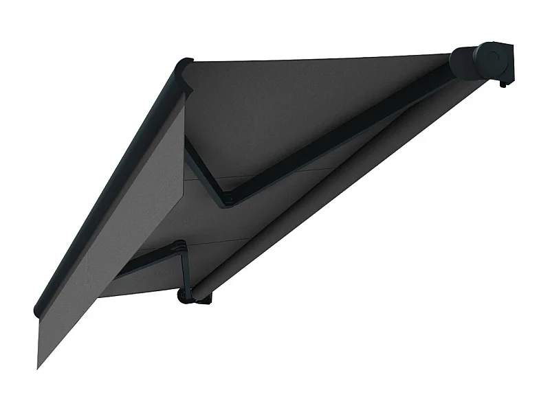 Store loggia AMARITE 3,00x2,00 m Manuelle - Gris - Gris