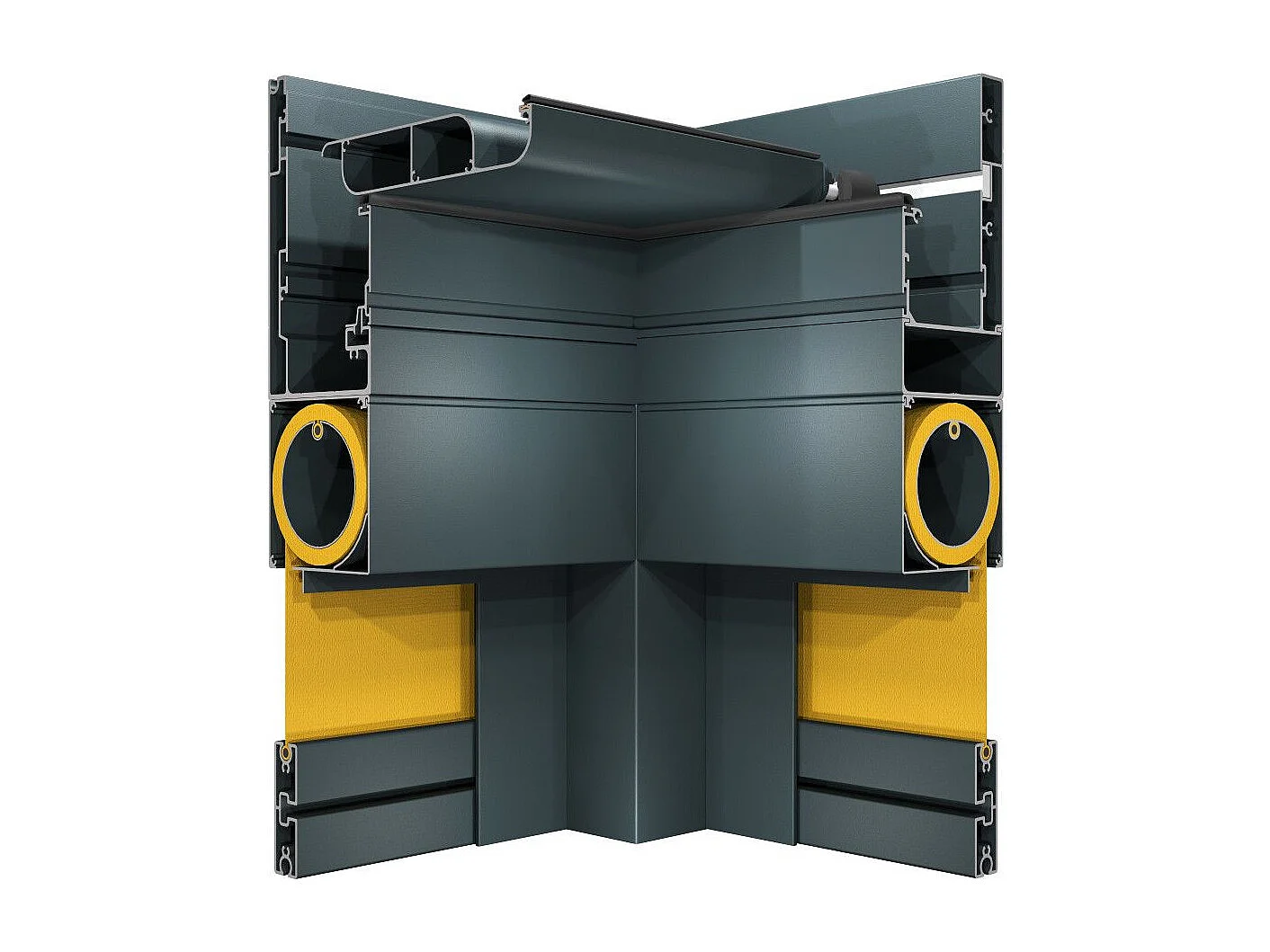 Store vertical pour pergola LOLITE et HELIOLITE 3,00x2,50 m Motorisé - Gris - Écru